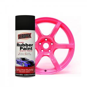  Aeropak 400ml Removable Rubber Paint In Bright Colors car coating paint Manufactures