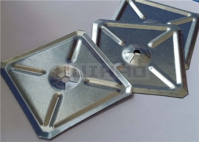 60x60mm Square Self Locking Washer Use To Fasten Stud Welding Insulation Pins for sale