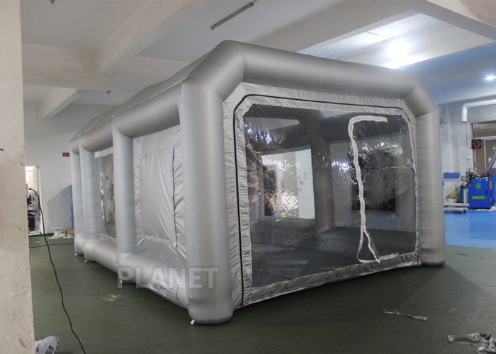  Environmental Mini Blow Up Spray Booth For Car Cover / Automotive Paint Booth Manufactures