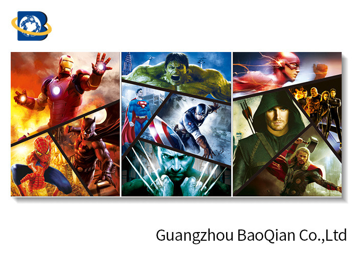 China Spider-Man Movie Star 3d Poster For Decorative Picture , Creative Pet Dog 3d Photo on sale