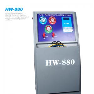  Pressure Protection LCD Display 50HZ 134a Portable AC Service Machine Manufactures