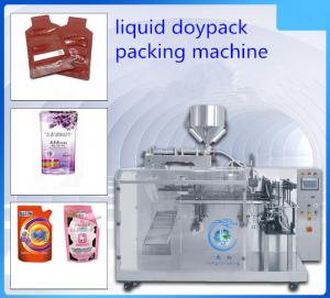 China 304SS Chili Paste Doypack Packaging Machine Stand Up Pouch Filling Machine on sale