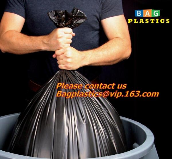 Recycling Bags,Heavy Duty Black Garbage Bag for Indoor Or Outdoor Use 46x54 Made in China, Bagease, Bagplastics, Pack