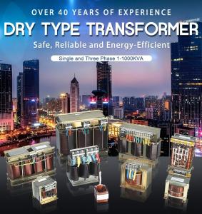  Single And Three Phase Dry Type Transformer 1-1000kva Copper Alumnium Manufactures