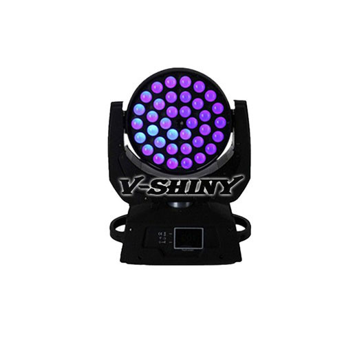  600w Rgbwauv 6 In1 Led Stage Wash Head Lights With 15 - 60 Degree Zoom Manufactures