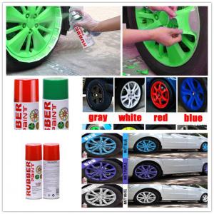  Glossy Liquid Coating 400ml Rubber Spray Paint For Car Wheel Manufactures