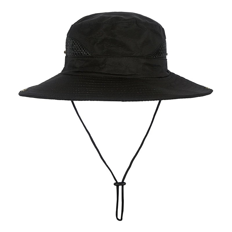  Women Men Outdoor Sun Hat Fishing Hat With Protection Foldable Wide Brim Bucket Hat 58cm Manufactures