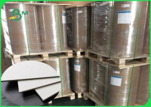 China Thickness 1 / 1.5 / 2.0 / 2.5mm Grey Cardboard Sheets Recycled Paper For Boxes on sale