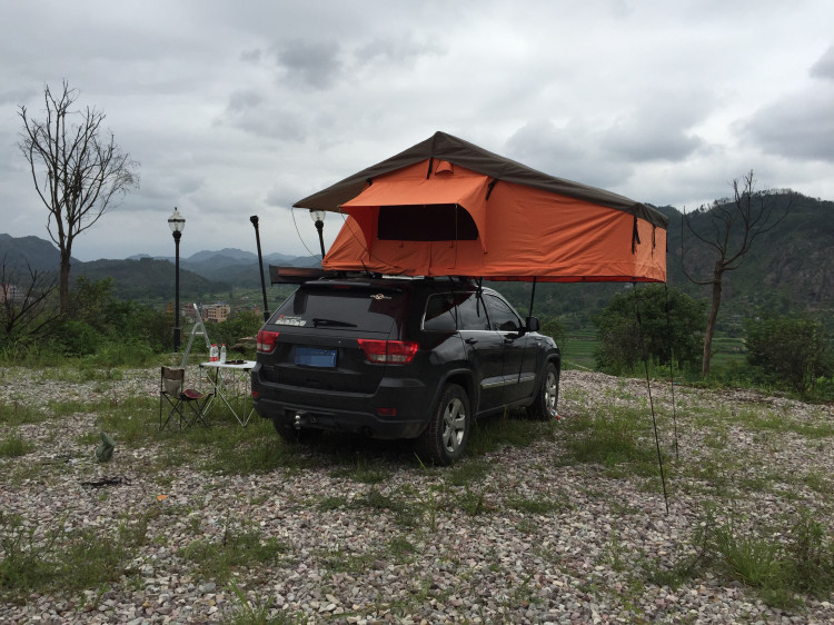  4x4 Off Road 4 Person Roof Top Tent Ultralight With 6 Cm Thickness Mattress Manufactures