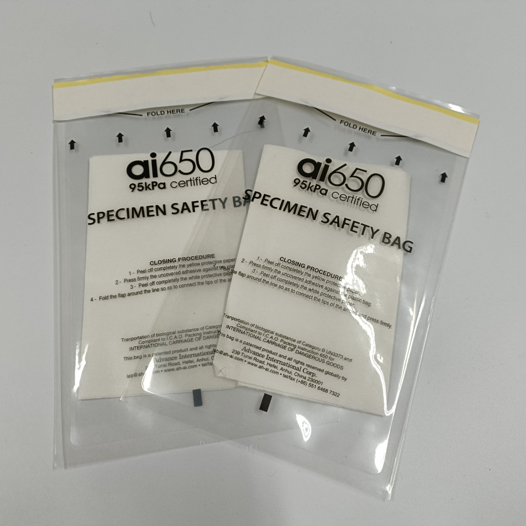 China Custom Plastic Medical Biohazard Bags LDPE Zip Lock Printed Clear on sale