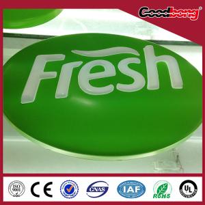  Custom advertising LED outdoor Store front Acrylic LED Light box with letter Manufactures