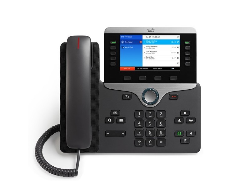  Durable Cisco Voice Over IP Phones CP-8841-K9 , Used Cisco Voip Phones Widescreen VGA Manufactures
