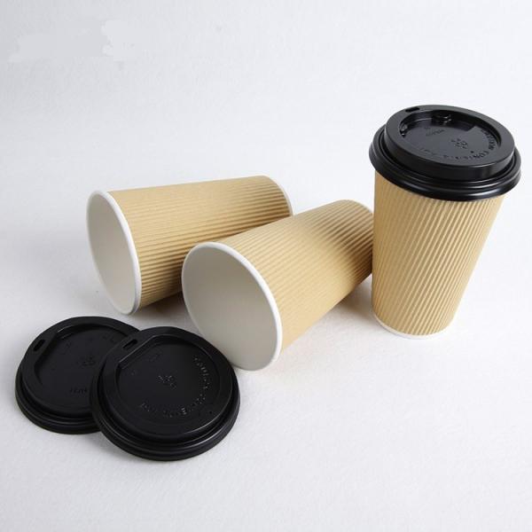 Quality heavy duty ripple paper tea cup disposable cup for the USA market for sale