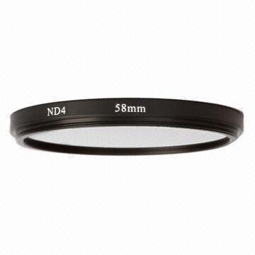  Neutral density ND2/ND4/ND8 filter, available size of 30/37/40.5/43/46/49/52/55/58/62/67/72/77/82mm Manufactures