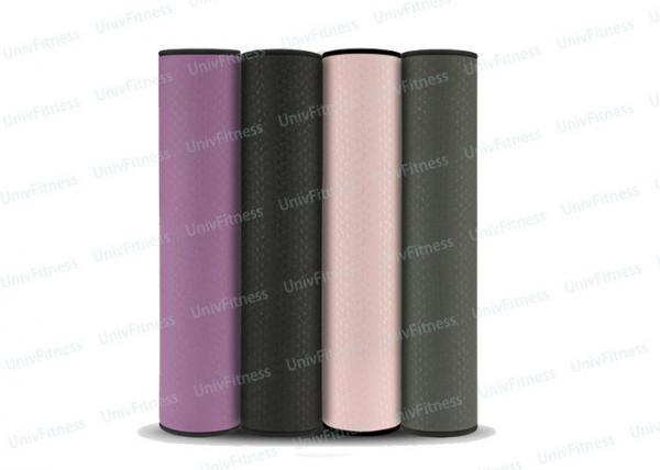 Quality Custom Made TPE Yoga Mat Foldable , Eco Durable Colorful Cushioned Yoga Mat for sale