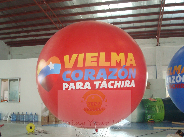  Large Tarpaulin Blow Up Advertising Helium Balloons Custom Logo Manufactures