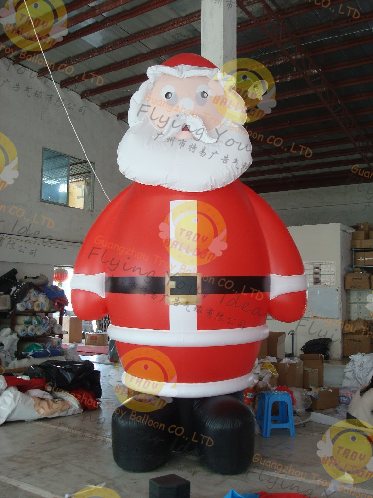  Giant Inflatable Balloon Santa Claus For Christmas Decoration Manufactures