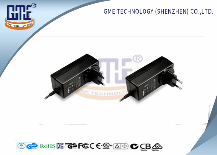  Wall Mount Adaptor Intertek GME 36W Power Adapter EU Plug Black Manufactures
