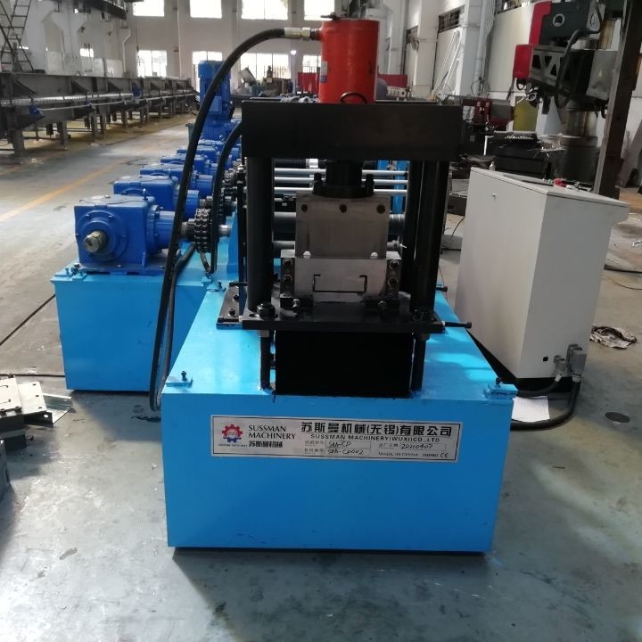 Customized Adjustable High Strength Zinc Coated Steel 2.0mm-3.0mm C Purlin Roll Forming Machine