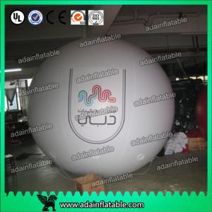  2.5m PVC Inflatable Helium Big Sky Balloon Advertising With Logo Printinga Manufactures