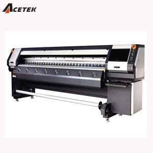  240sqm/H Used Konica Solvent Printer , 3.2m Solvent Wide Format Printers Manufactures
