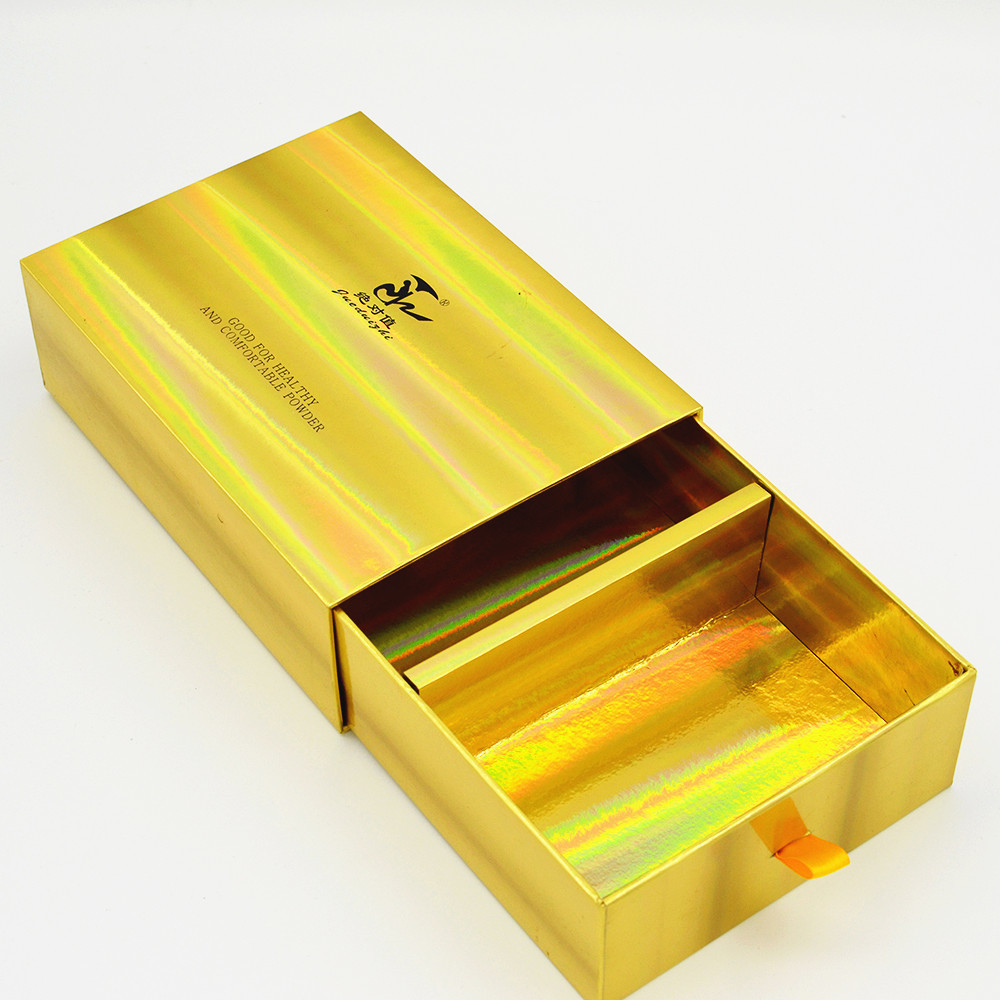 Custom UV Sliding Drawer Gift Boxes ODM Luxury Rigid Packaging With Divider Drawing Tab Manufactures