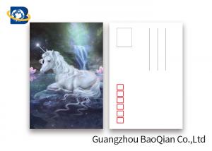  Souvenir Gift 3D Lenticular Card With Customized Logo / Lenticular Photo Printing Postcard Manufactures
