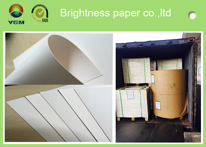  High Stiffness Greeting Card Sheets , Glossy Cardboard Sheets Folded Manufactures