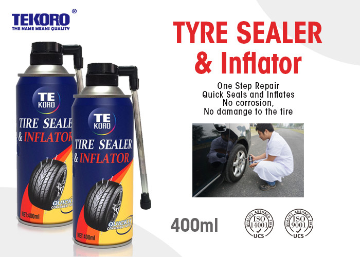  Non - Toxic Tire Sealer And Inflator For Fixing Flat Tire / Punctured Tire / Rubber Tire Manufactures
