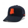 Buy cheap Mesh Curved Brim Snapback Cap with Cotton Sweatband from wholesalers