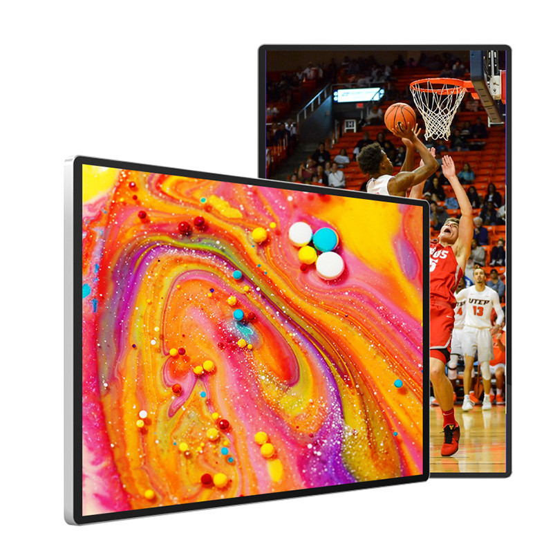  4mm Tempered Glass Indoor Digital Advertising Screens RAM 2G ROM 8G Manufactures
