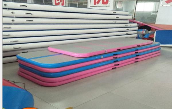 Quality Inflatable gymnastics mat Tae kwon do air cushion inflatable drawing yoga mat sporting goods for sale