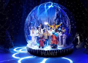  Custom LED 0.65mm PVC Inflatable Christmas Snow Globe Manufactures