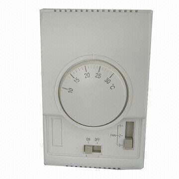 China Thermostat, Suitable for Central Air Conditioner, with Working Voltage of 220V/50Hz on sale