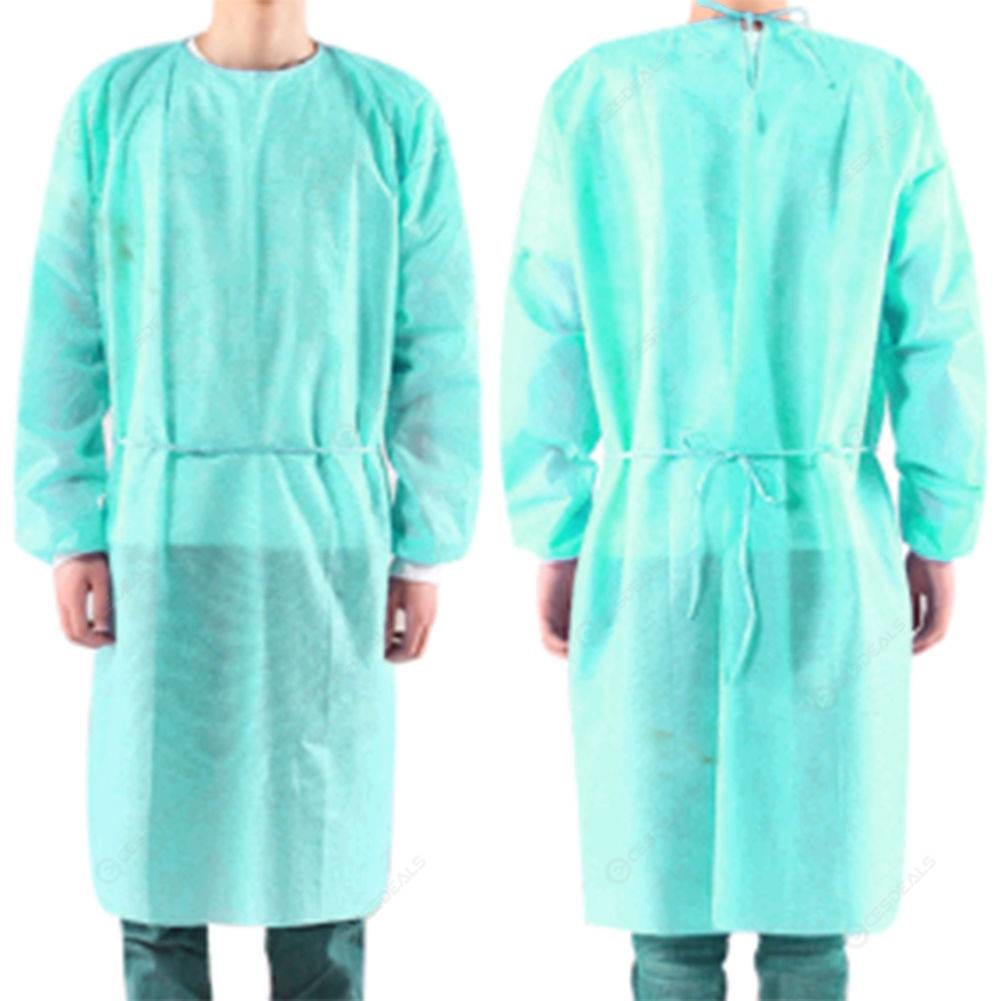  Disposable Protective Plus Size Hospital Nursing Ppe Gowns For Hospital Manufactures