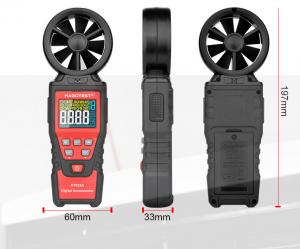  9999 CFM Handheld Digital Anemometer , HT625B Wind Meter Anemometer Manufactures