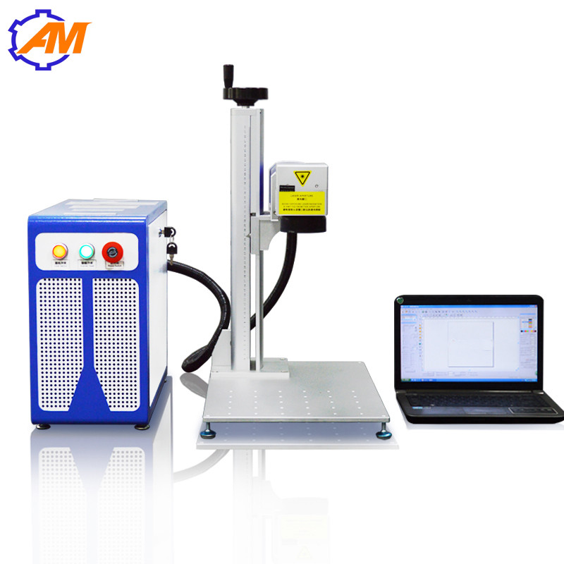  20W fiber laser engraving marking machine for metal and plastic Manufactures