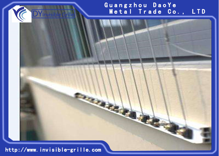 China Strong & Durable Window Invisible Grille Accident Prevention Safety Netting System on sale