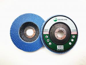  125mm 40 Grit 80 Grits Angle Grinder Polishing Zirconia Flap Discs Manufactures