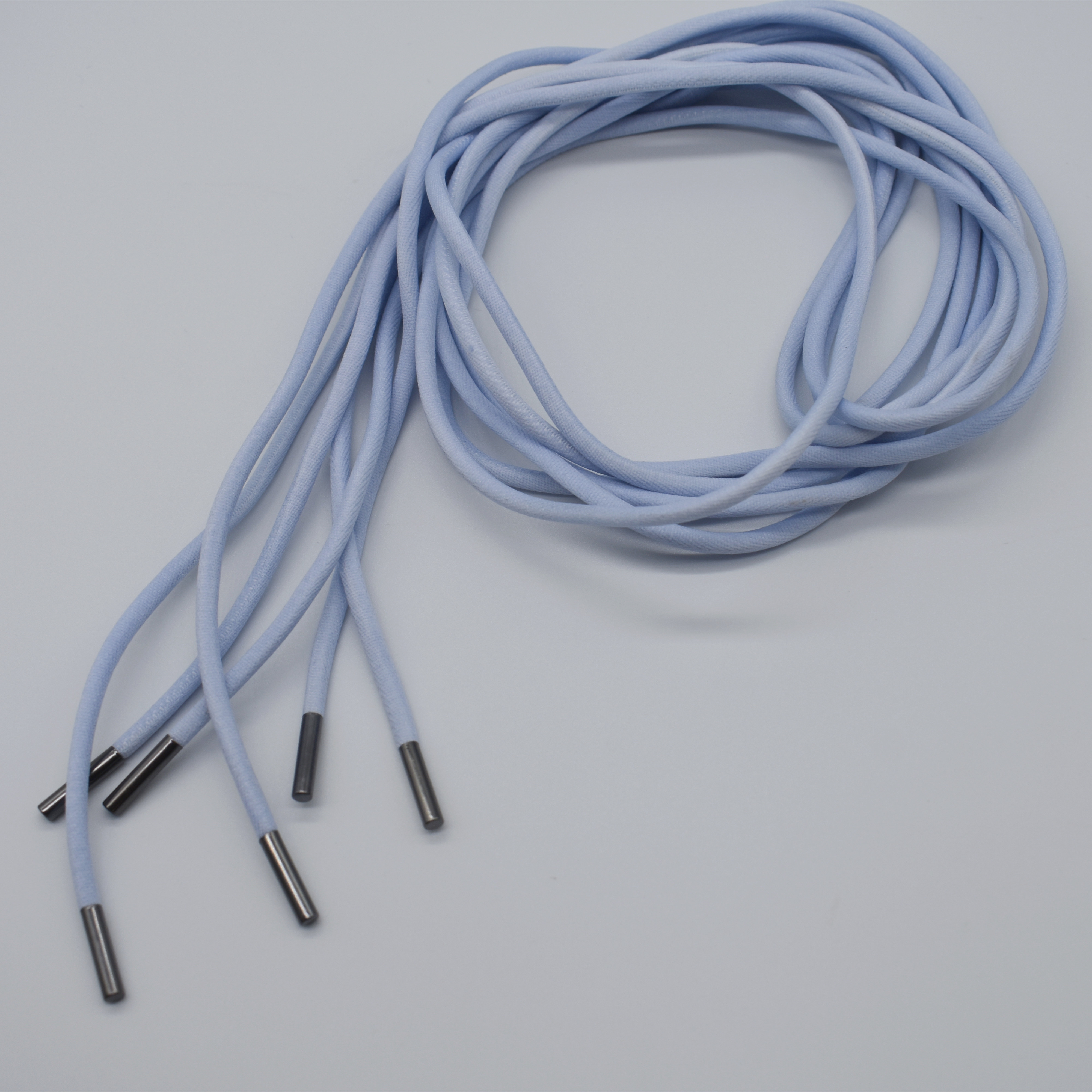  Soft Woven Nylon Cord Metal Tips Drawcords For Clothing Hoodie Jacquard Trouser Manufactures