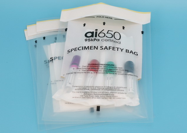 Buy cheap X Large Size 95kPa Specimen Transport Bag Transparent 100 Bags / Carton from wholesalers