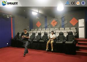  6D Movie Theater With Shocked Stereoprojector System Manufactures