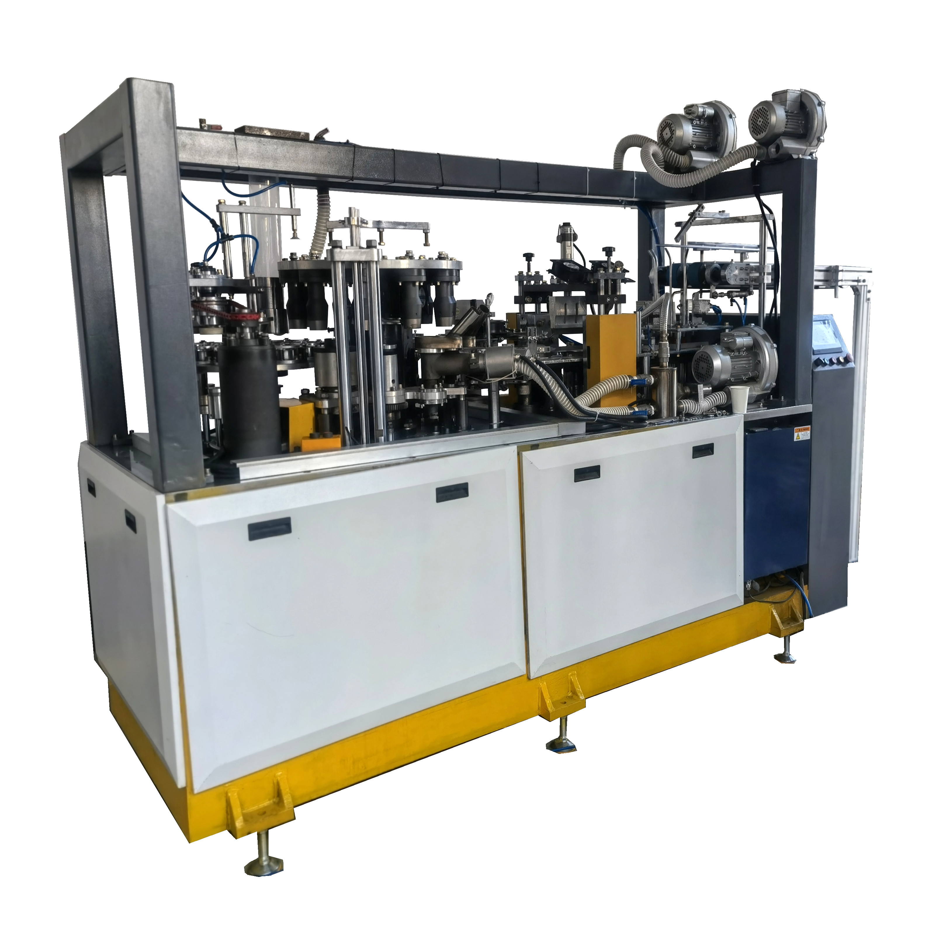 China Fully Automatic High Speed Disposable Paper Coffee Cup Forming Machine For Making Paper Cups on sale