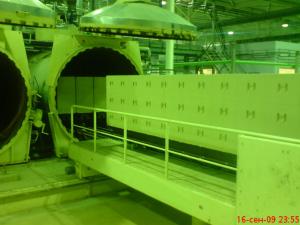  Textile Sand Lightweight AAC Brick Autoclave Pressure Vessel / AAC Block Plant Manufactures