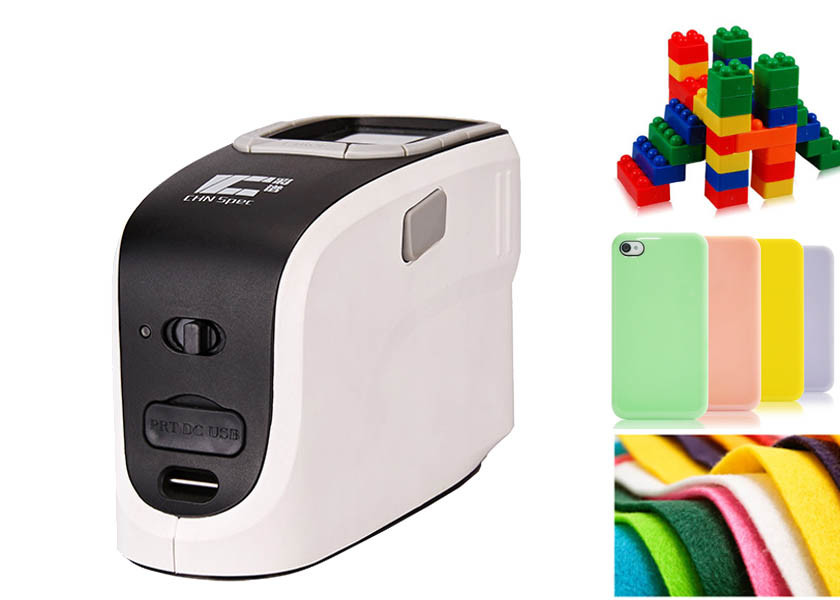  Mobile Phone Shell Portable Color Spectrophotometer 1s Measurement Time For Plastic Manufactures