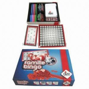 China Bingo Game, Ideal for Family on sale