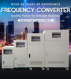  BP 3 Phase Input Ac Frequency Converter 3 Phase Custom Output 50Hz 60Hz 400Hz Manufactures