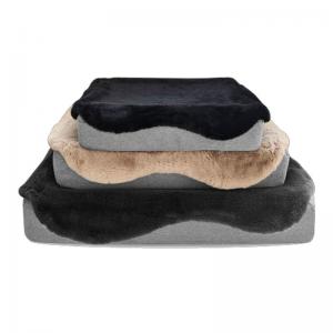 China 4 In1 Changeable Topper Ultra-soft Faux Fur Pet bed with Removal Cover on sale