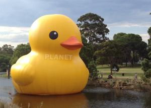  Water Game Equipment Advertising Life Buoy Children Buoy Giant Inflatable Promotion Yellow Duck Manufactures