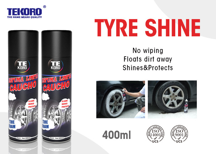  Tyre Shine Spray / Car Care Spray For Providing UV And Tyre Sidewalls Protection Manufactures